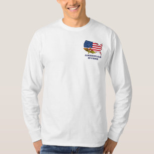 American Nurse. Patriotische Design-T - Shirt