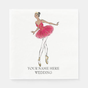 American Nutcracker Ballet Dancer Serviette