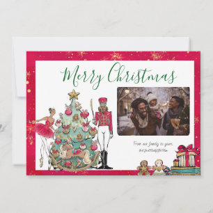 American Nutcracker Ballet Holiday Card Feiertagskarte