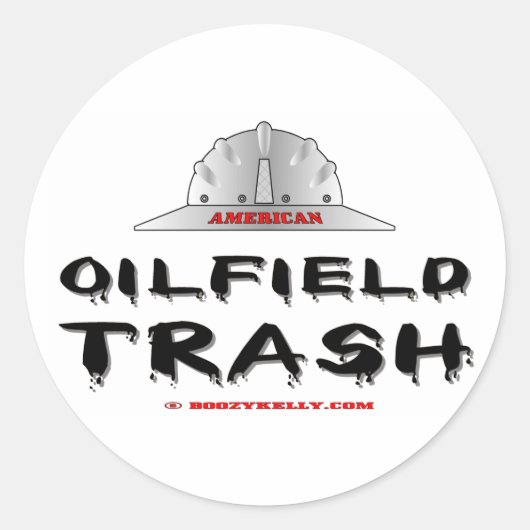 American Oilfield Trash Sticker (Vorderseite)