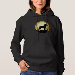 American Old Southern White Bulldog Retro 3 Hoodie