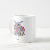American Owl Dream Catcher Kaffeetasse (Vorderseite Links)
