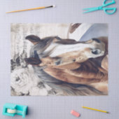 American Paint Horse Decoupage Seidenpapier (Basteln)