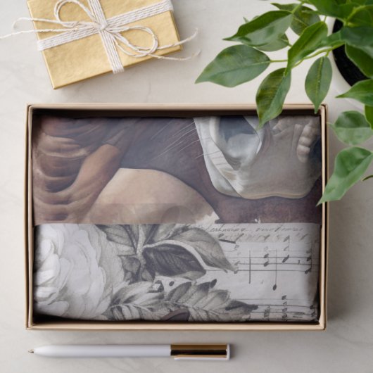 American Paint Horse Decoupage Seidenpapier (Geschenk)