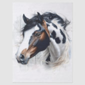 American Paint Horse Decoupage Seidenpapier (Vorderseite)