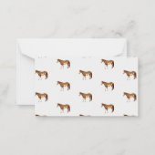 American Paint Horse Reitsport Mitteilungskarte (Vorderseite)