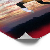 American Paint Horst Poster, Wertedruck Poster (Ecke)