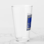 American Paratrooper Steel US Flag Glas (Rechts)