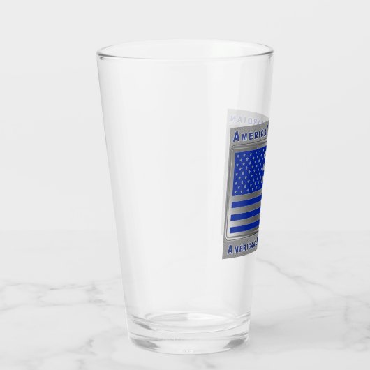 American Paratrooper Steel US Flag Glas (Rechts)