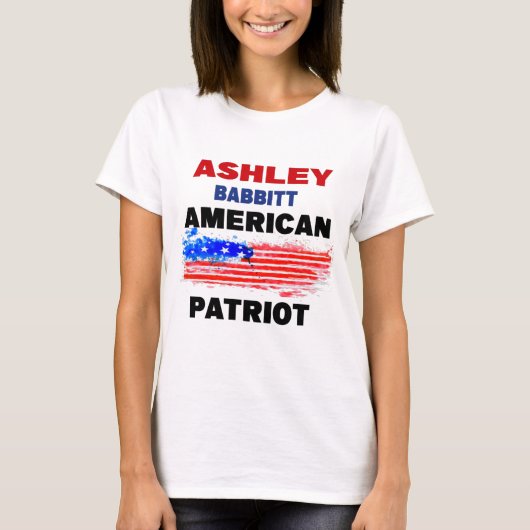 American Patriot Ashley Babbitt T-Shirt (Vorderseite)