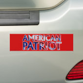 American Patriot - Autoaufkleber (Auf Auto)
