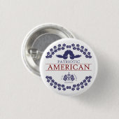 American PATRIOT Button (Vorne & Hinten)