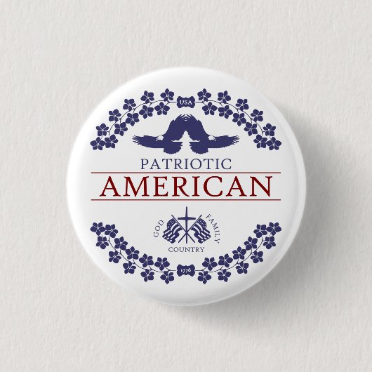 American PATRIOT Button (Vorderseite)