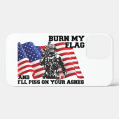 American Patriot Case-Mate iPhone Hülle (Rückseite (Horizontal))