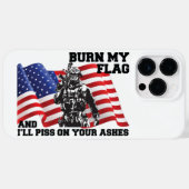 American Patriot Case-Mate iPhone Hülle (Rückseite (Horizontal))