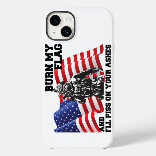 American Patriot Case-Mate iPhone Hülle (Rückseite)