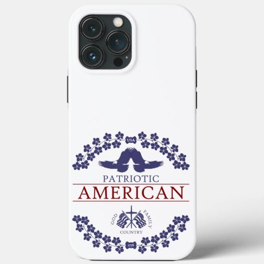 American PATRIOT Case-Mate iPhone Hülle (Rückseite)