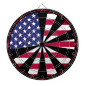 American Patriot Dartboard & Flag USA / Dartspiel Dartscheibe (vorne)
