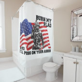 American Patriot Duschvorhang (Beispiel)