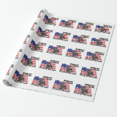 American Patriot Geschenkpapier (Ungerollt)