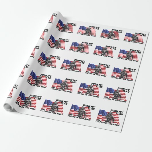 American Patriot Geschenkpapier (Ungerollt)