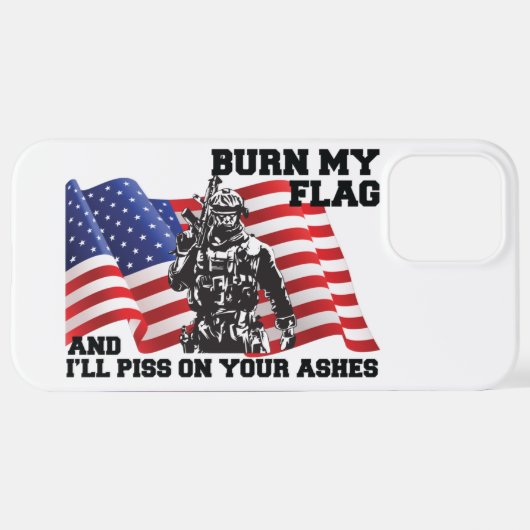 American Patriot iPhone Hülle (Hinten horizontal)