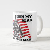 American Patriot Jumbo-Tasse (Vorderseite Rechts)