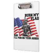 American Patriot Klemmbrett (Links)