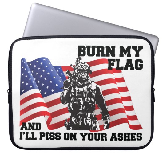 American Patriot Laptopschutzhülle (Vorderseite)