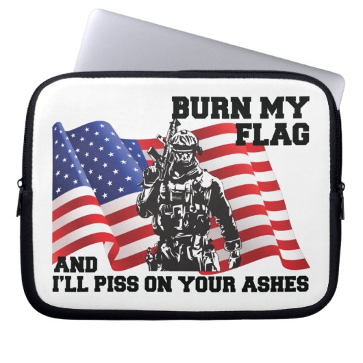 American Patriot Laptopschutzhülle (Vorderseite)