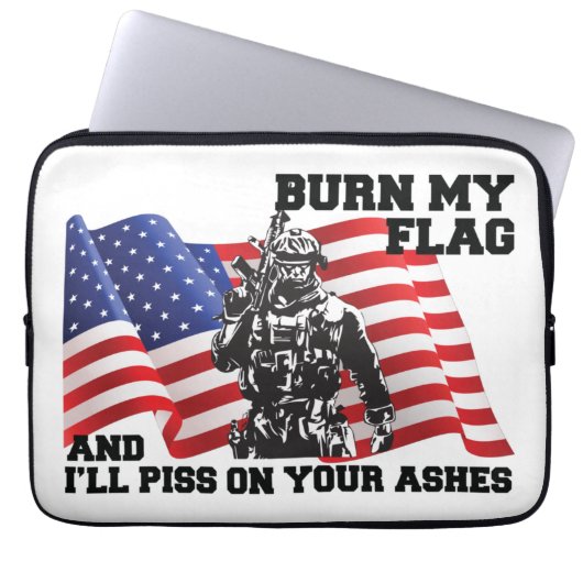 American Patriot Laptopschutzhülle (Vorderseite)