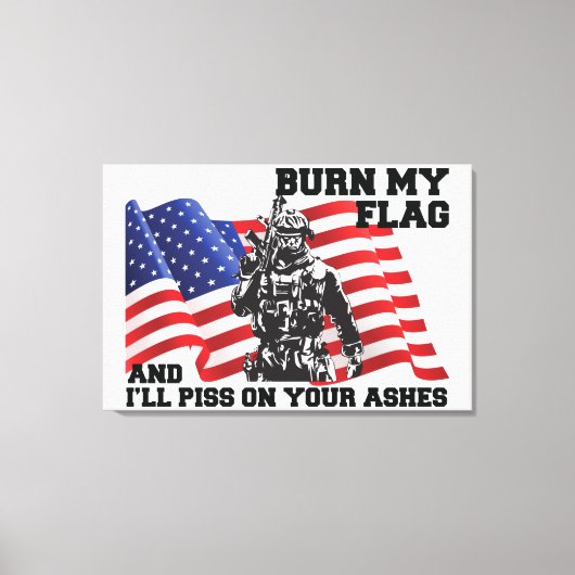 American Patriot Leinwanddruck (Vorderseite)