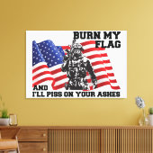 American Patriot Leinwanddruck (Insitu (Wohnzimmer))