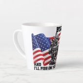 American Patriot Milchtasse (Linke Ecke)
