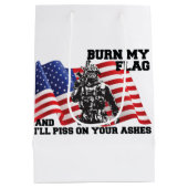 American Patriot Mittlere Geschenktüte (Rückseite)