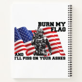 American Patriot Notizblock (Rückseite)