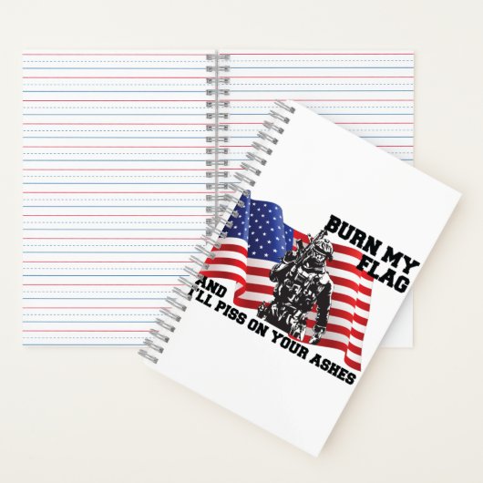 American Patriot Notizblock (Innen)