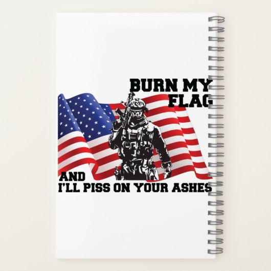 American Patriot Notizblock (Rückseite)