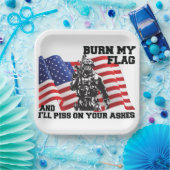American Patriot Pappteller (Party)