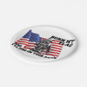 American Patriot Pappteller (Schrägansicht)