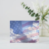 American Patriot Postkarte (Stehend Vorderseite)