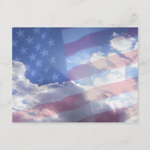 American Patriot Postkarte