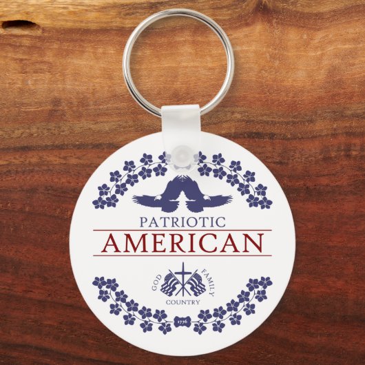American PATRIOT Schlüsselanhänger (Vorderseite)