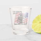 American Patriot Schnapsglas (Rückseite)