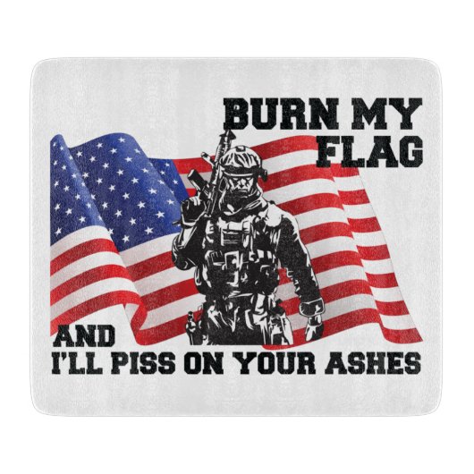 American Patriot Schneidebrett (Vorderseite)