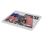 American Patriot Schneidebrett (Ecke)