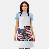 American Patriot Schürze (Getragen)