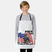 American Patriot Schürze (Getragen)