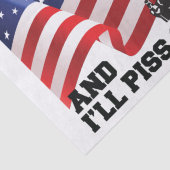 American Patriot Seidenpapier (Detail)