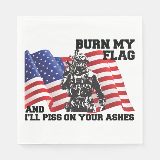 American Patriot Serviette (Vorderseite)